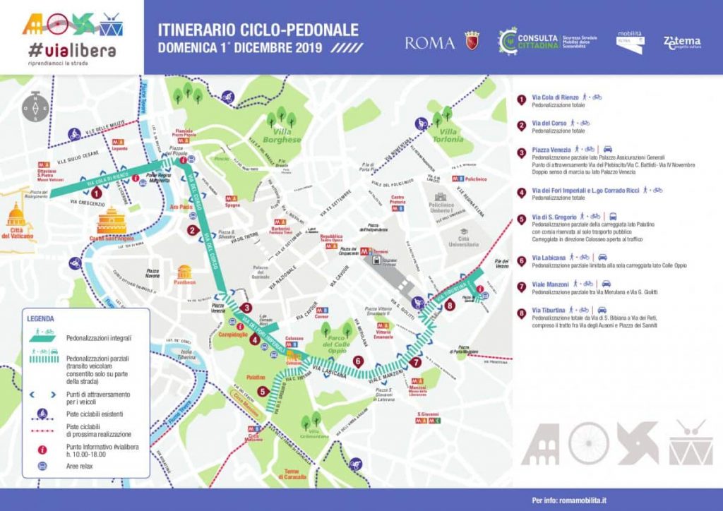 Blocco Traffico A Roma 19 Gennaio 2020: Orari, Veicoli E Informazioni